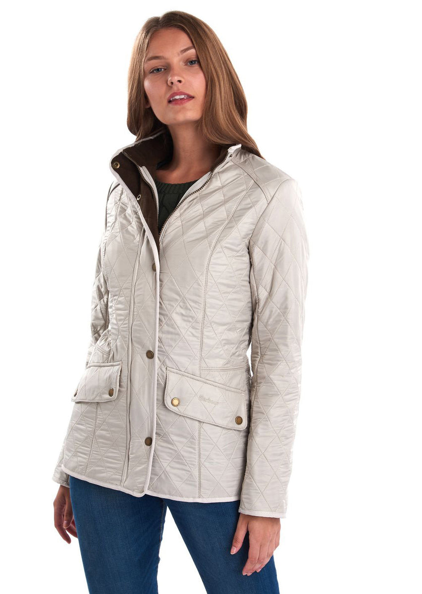 Barbour cavalry polarquilt jacket red sales