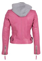 Finja RF Leather Jacket-Pink – Benjamin's & Libba's