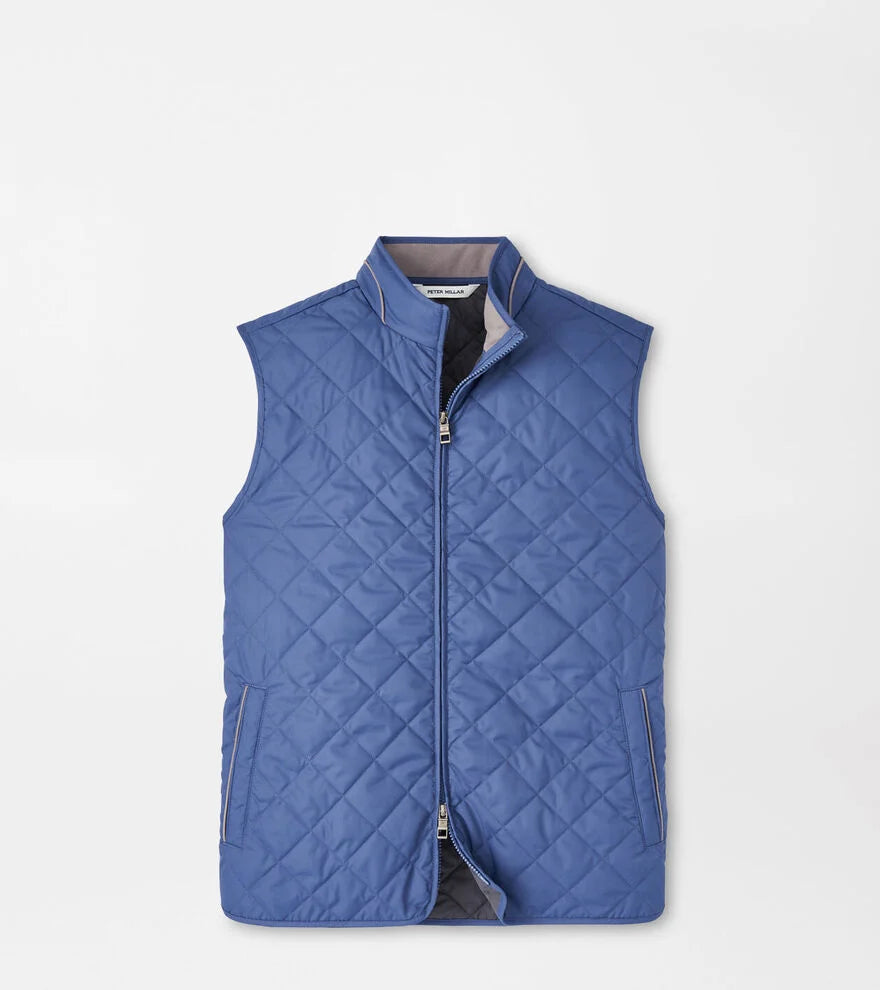 ベスト・ジレ Sportmax Light Blue Wool Blend Ilex Vest Sportmax Wool blend ilex vest | The Fashion Square