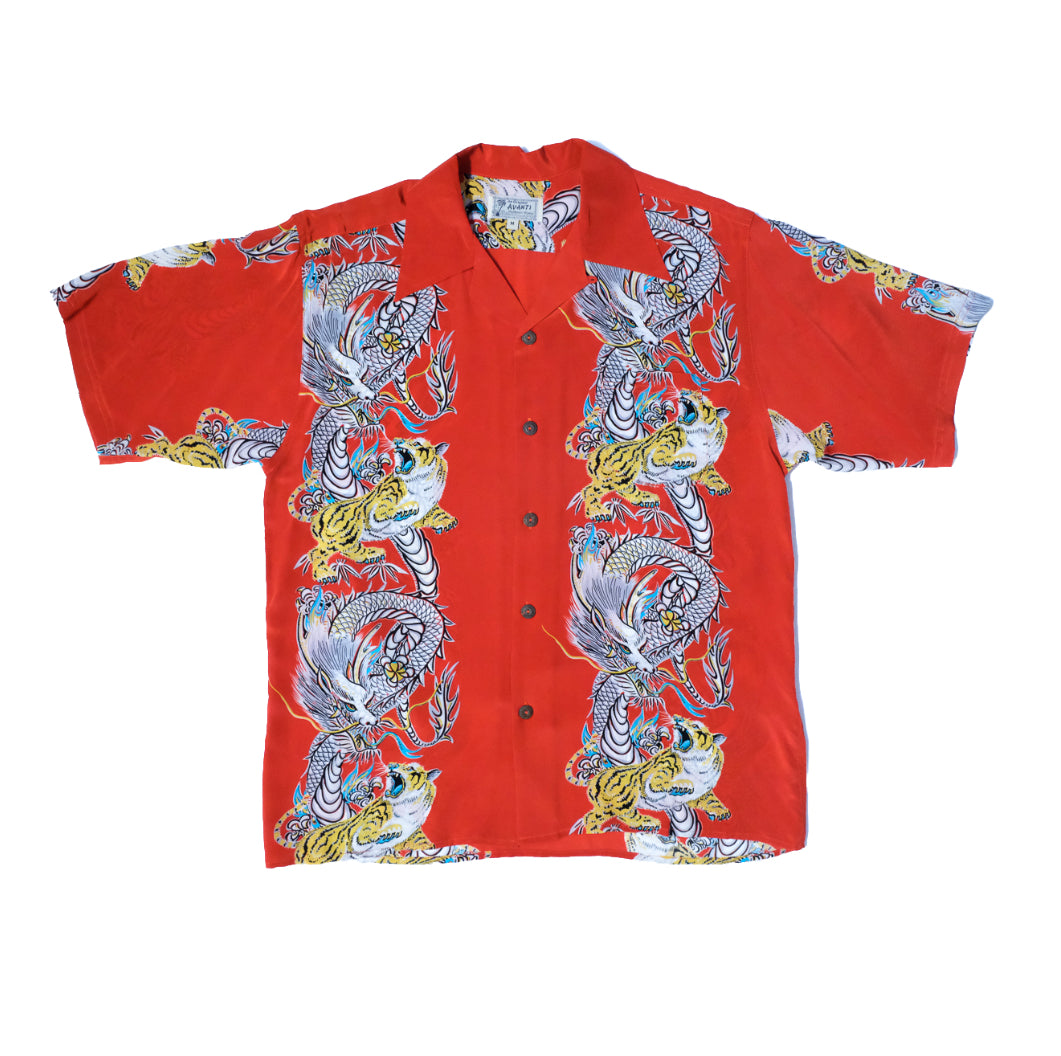 Dragon & Tiger Shirt-Red – Benjamin's & Libba's