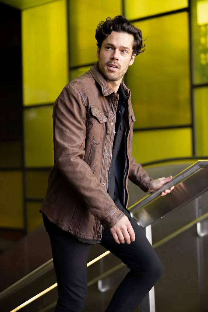 Derbenny men's 2025 leather jackets