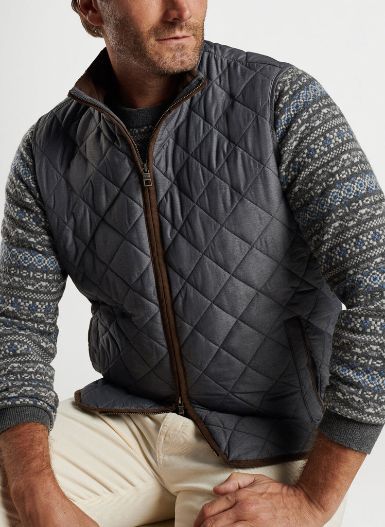 Peter Millar Micro Shearling Fleece Jacket - Camo