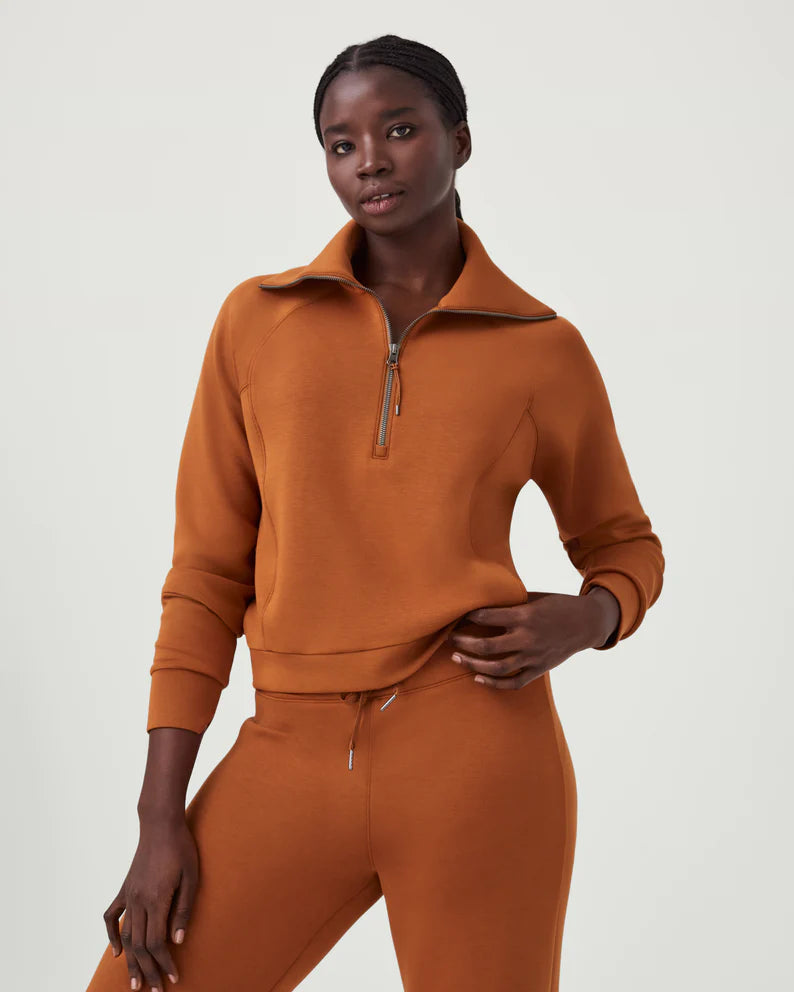 Airessentials Half Zip (Butterscotch) – Benjamin's & Libba's