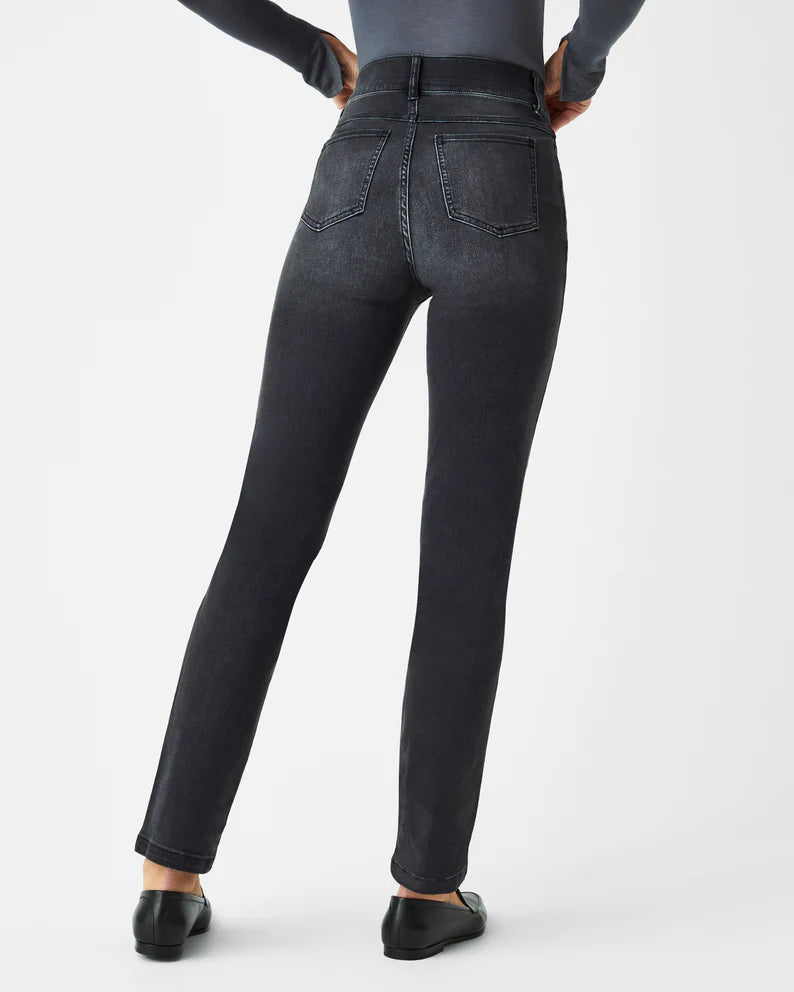 【BOK PLACE】Raw banding span slim straight denim pants 2034998670