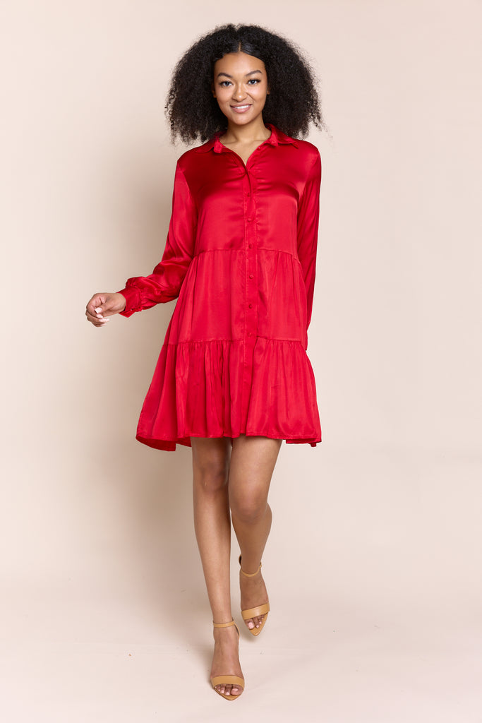 Trina turk outlet red zeal dress