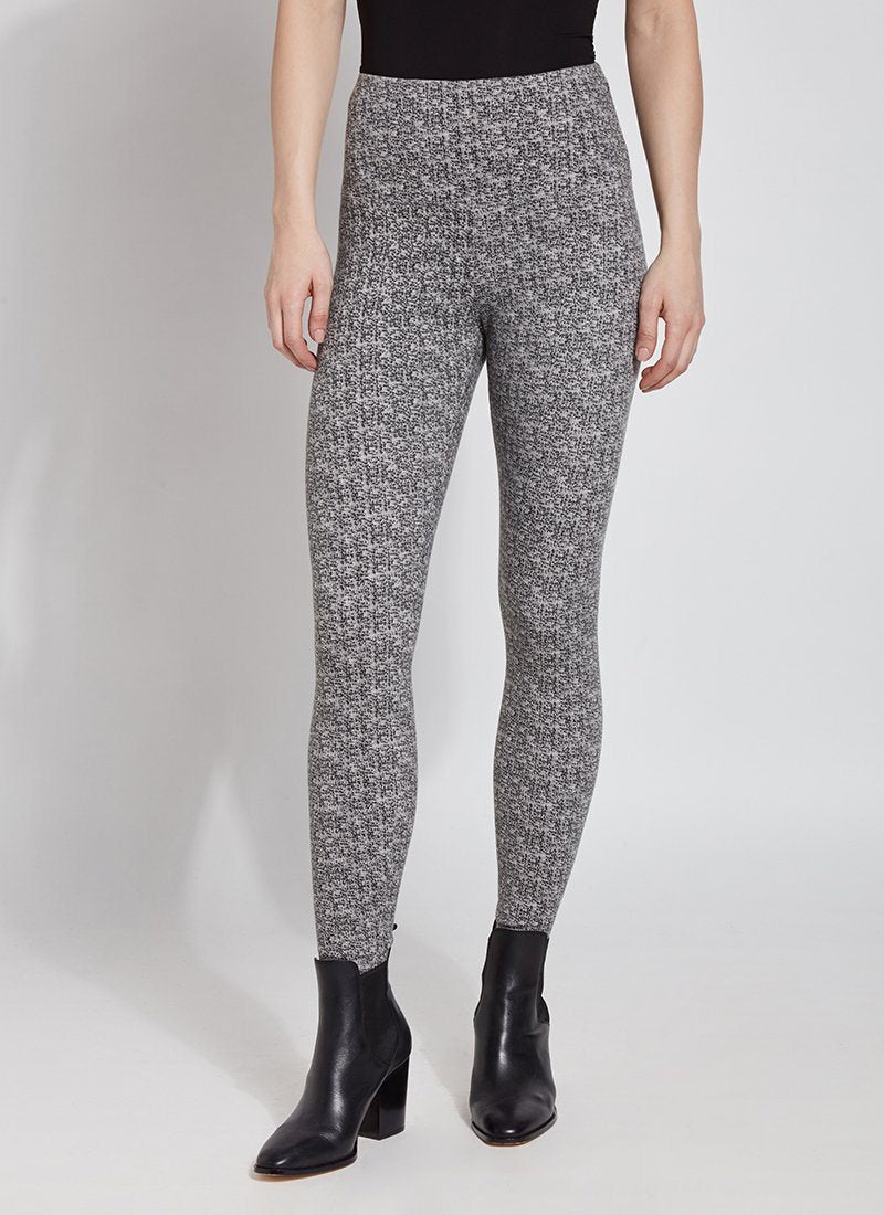 レッグウェア JANSOLVIEASSEMBLY leggings Litmus Tweed Print Denim Legging | Lysse | Benjamin's and Libba's