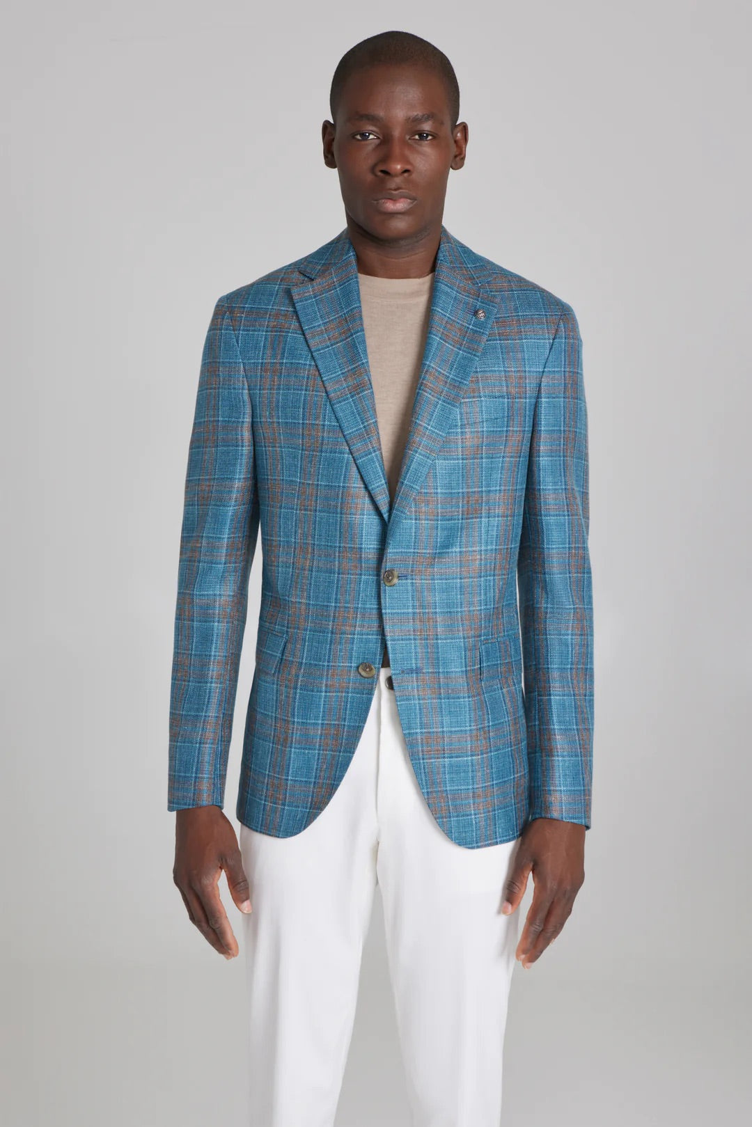 Gibson Sport Coat Teal Plaid Benjamin s Libba s