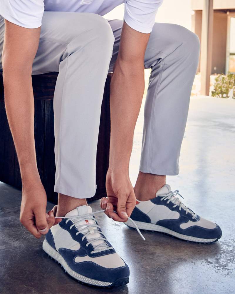 Men’s Johnnie-O Range Runner Navy Blue Shoe Size 11 Knit Range Runner Sneaker 2.0 | Johnnie-O · Johnnie-O main image 3