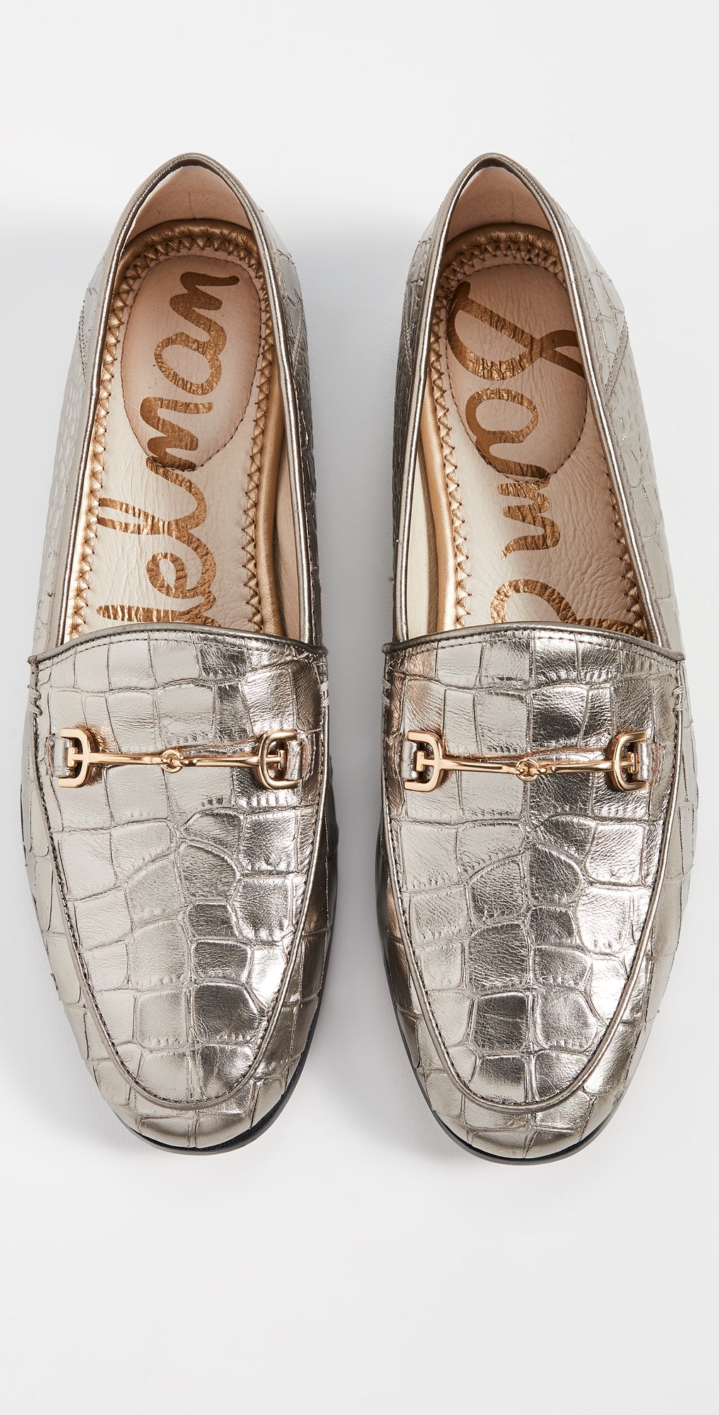 Loraine Metallic/Croc Loafer – Benjamin display picture 2