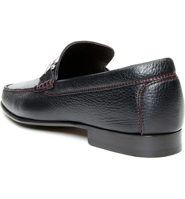Donald Pliner Men\'s Dacio Buckskin Slip-On Loafer Black - Medium Donald Pliner Men main image 3